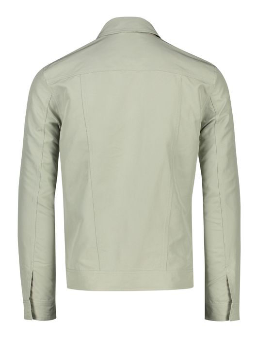 zomerjas Elvine groen normale fit effen rits