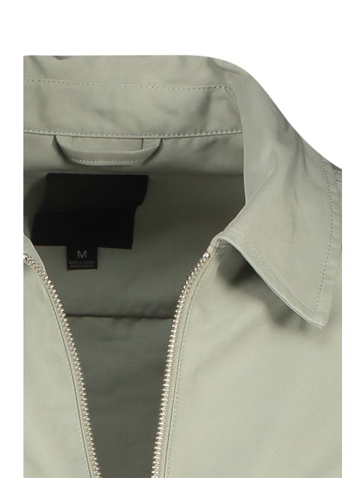 zomerjas Elvine groen normale fit effen rits