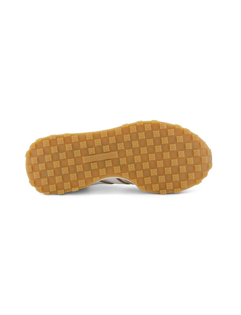 Giorgio Lage sneaker wit beige