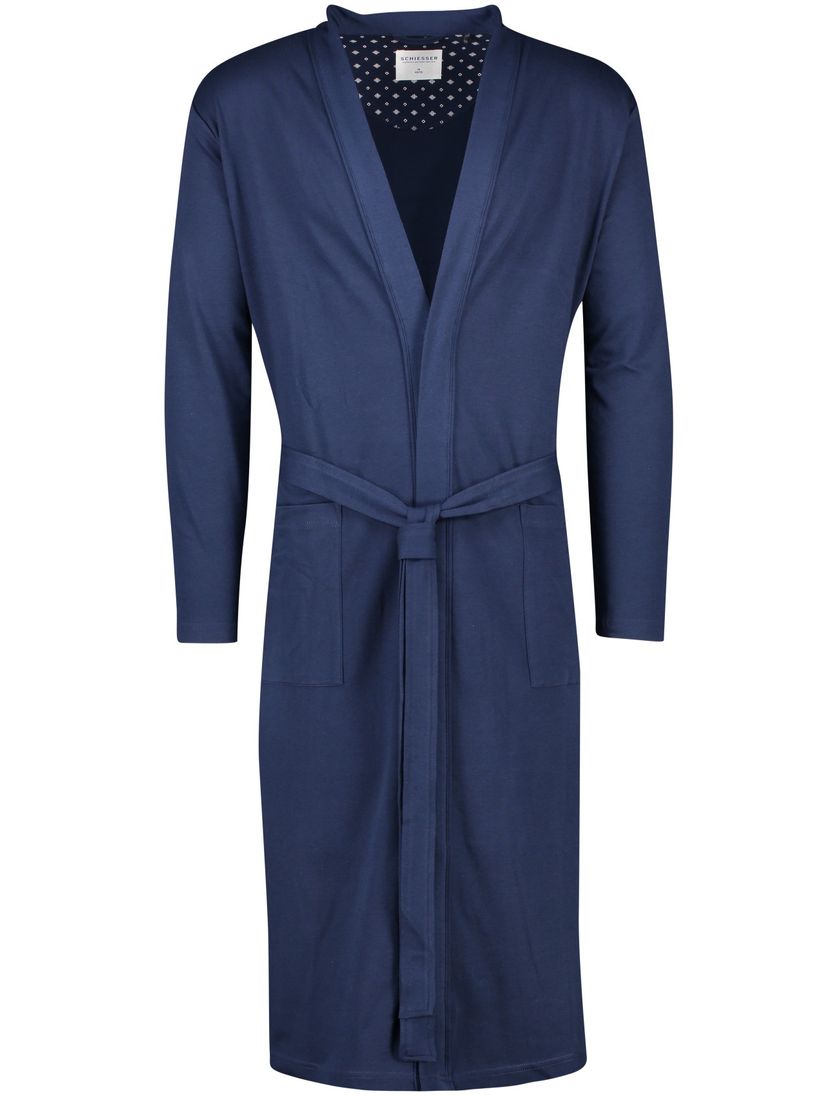 Schiesser Essentials badjas effen