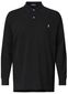 Polo Ralph Lauren polo normale fit zwart effen katoen Big & Tall