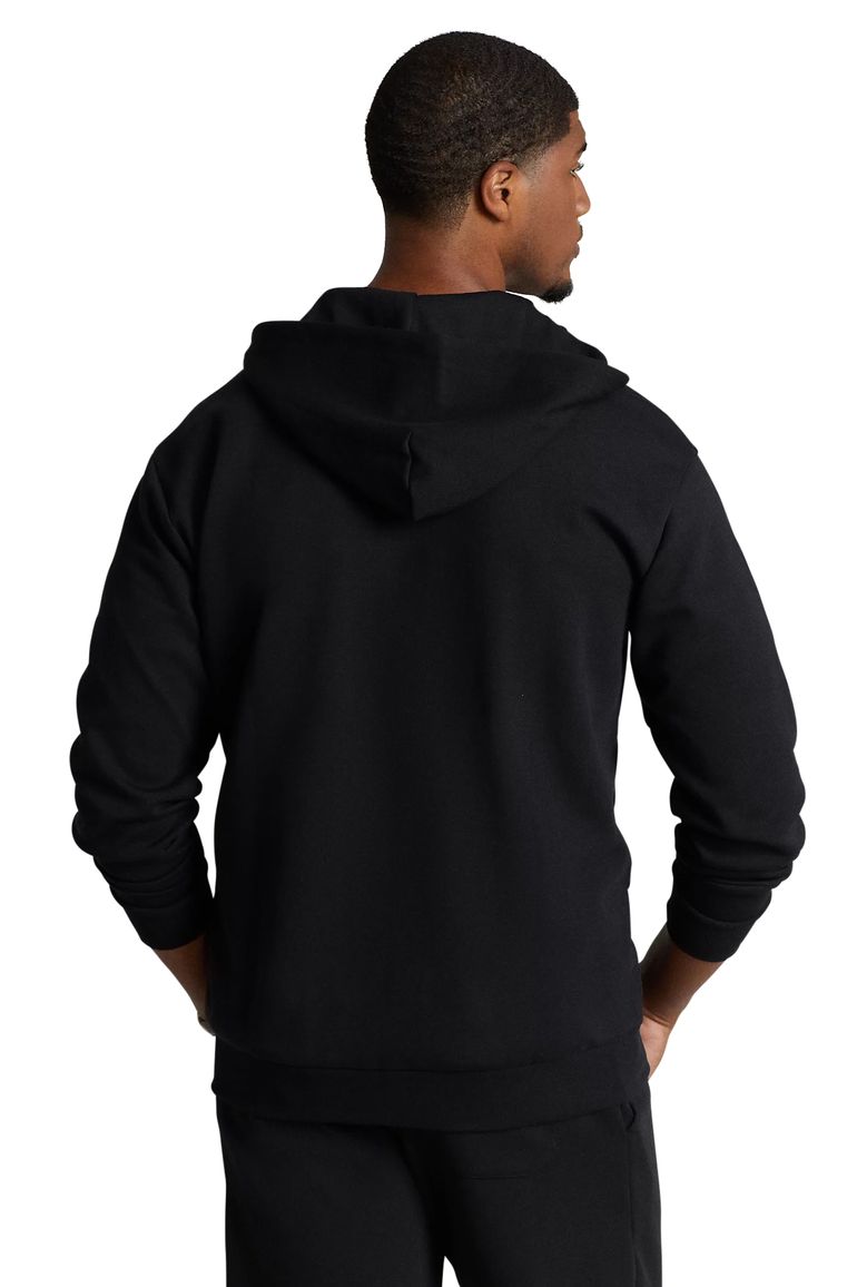 Big & Tall Polo Ralph Lauren vest zwart effen