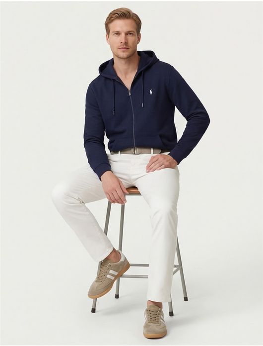 Polo Ralph Lauren Big & Tall vest donkerblauw logo