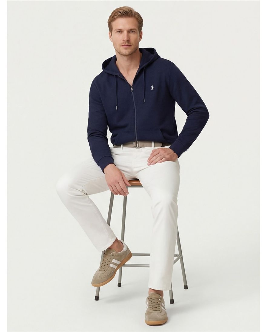 Polo Ralph Lauren vest Big & Tall donkerblauw logo