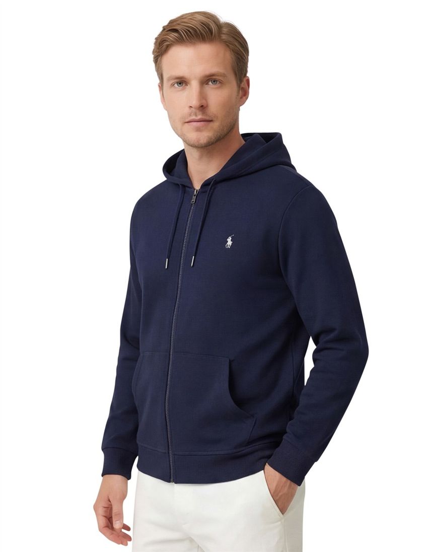 Big & Tall Polo Ralph Lauren vest donkerblauw logo