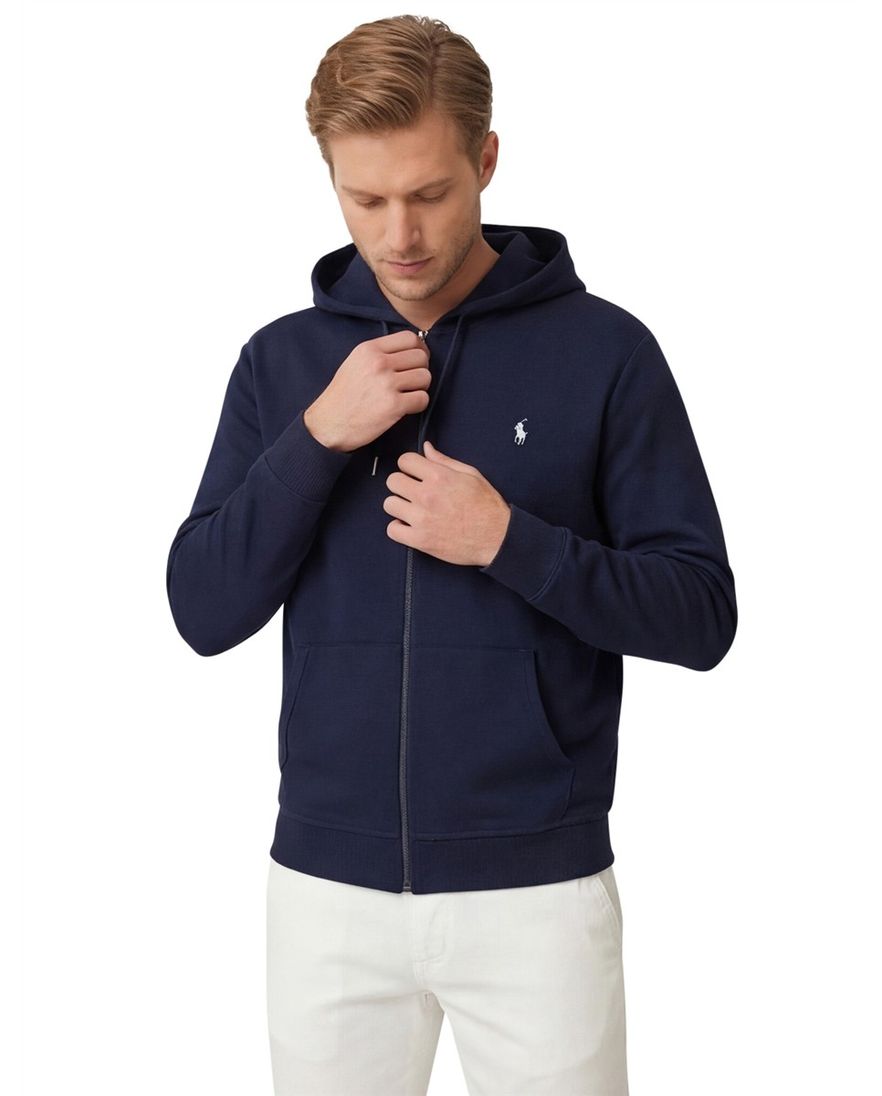 Polo Ralph Lauren vest Big & Tall donkerblauw logo