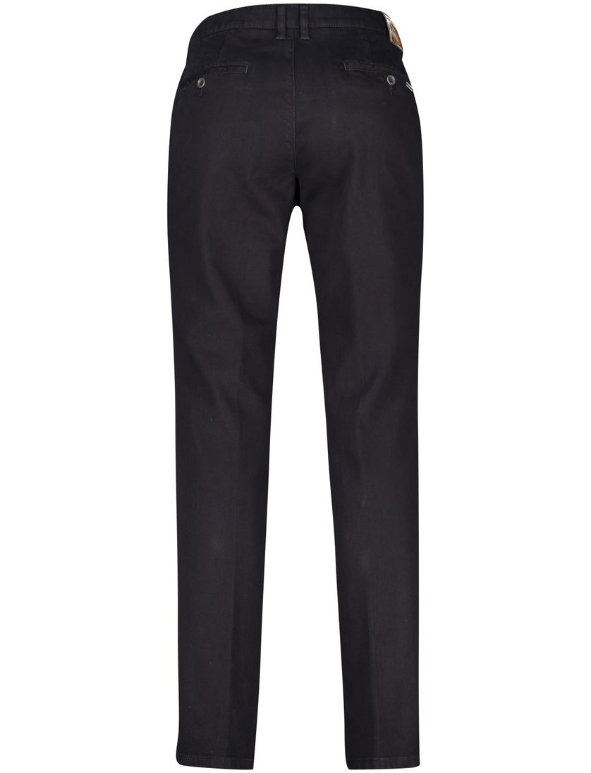 M.E.N.S. katoenen broek navy effen katoen
