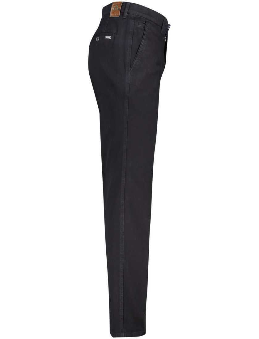 M.E.N.S. katoenen broek navy effen katoen