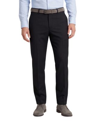 M.E.N.S. M.E.N.S. katoenen broek navy effen katoen