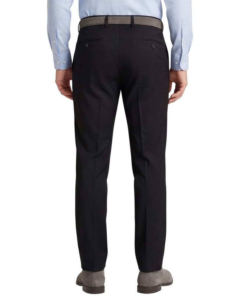 M.E.N.S. katoenen broek navy effen katoen