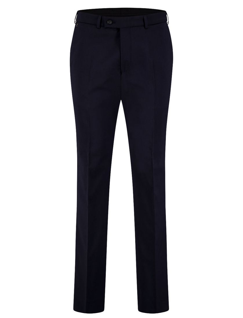 Gardeur broek donkerblauw effen