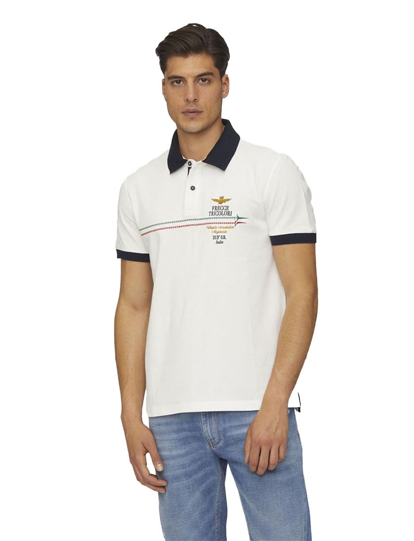 Aeronautica Militare polo ecru opdr