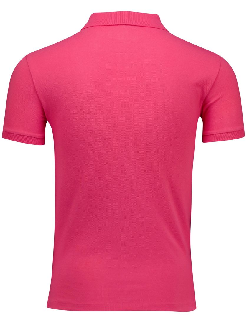 poloshirt korte mouw Polo Ralph Lauren Slim Fit roze