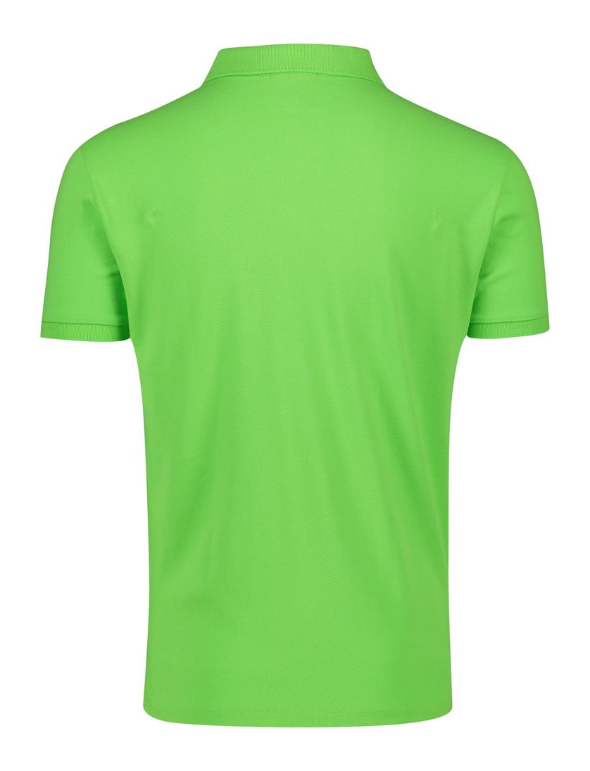 Polo Ralph Lauren polo Slim Fit slim fit gifgroen effen katoen
