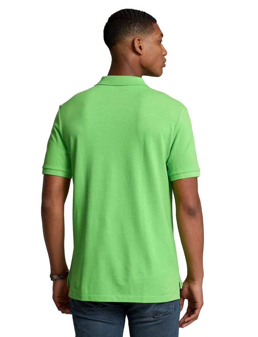 Polo Ralph Lauren polo Slim Fit slim fit gifgroen effen katoen