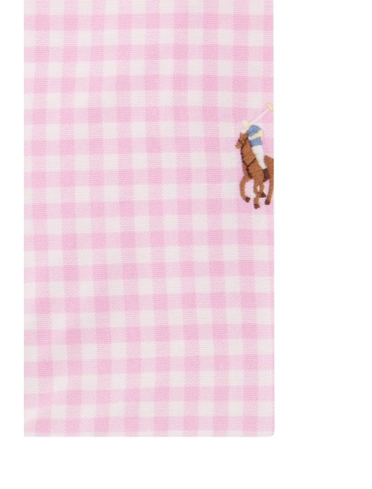 casual overhemd Polo Ralph Lauren Slim Fit roze geruit katoen