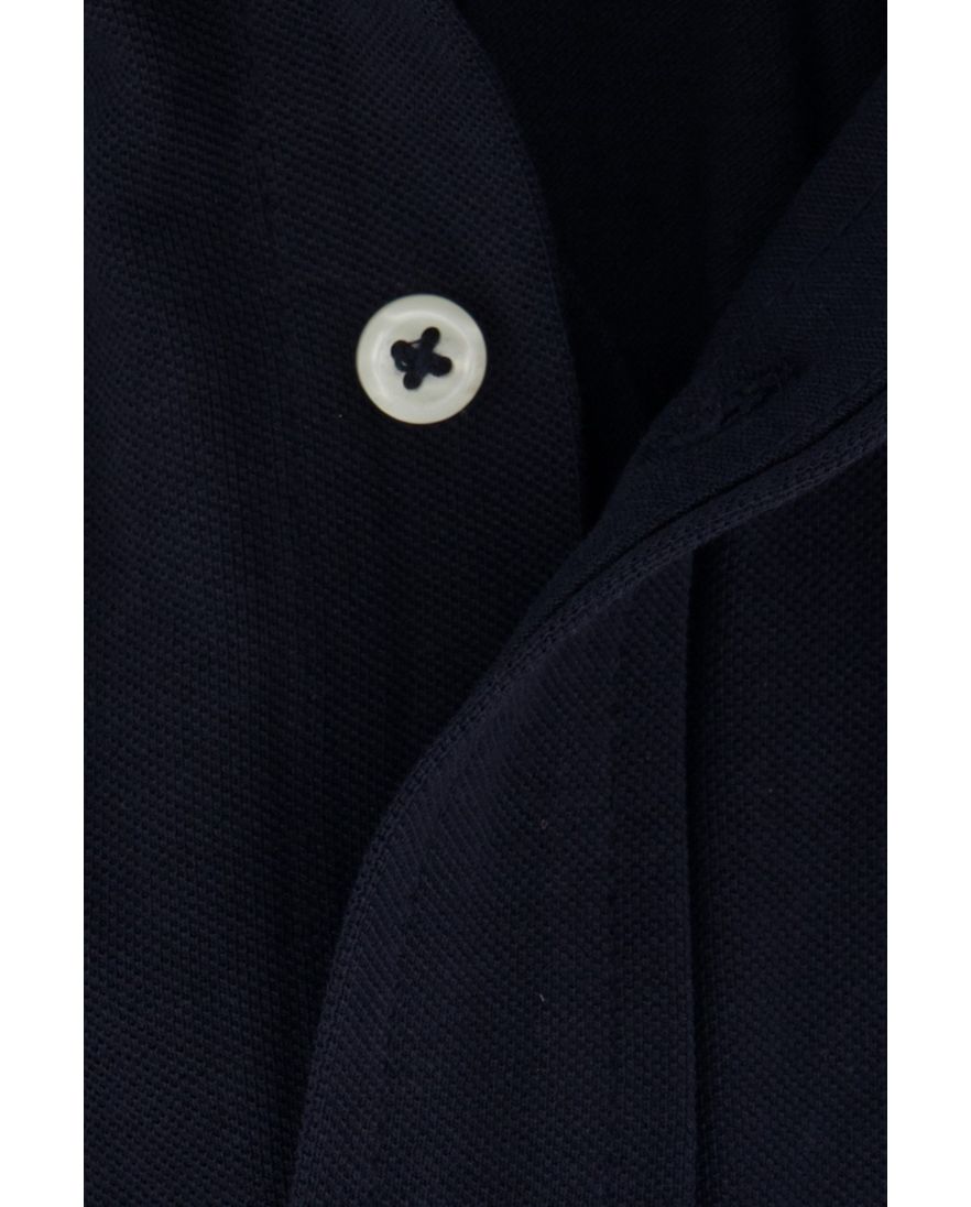 Polo Ralph Lauren overhemd normale fit donkerblauw effen