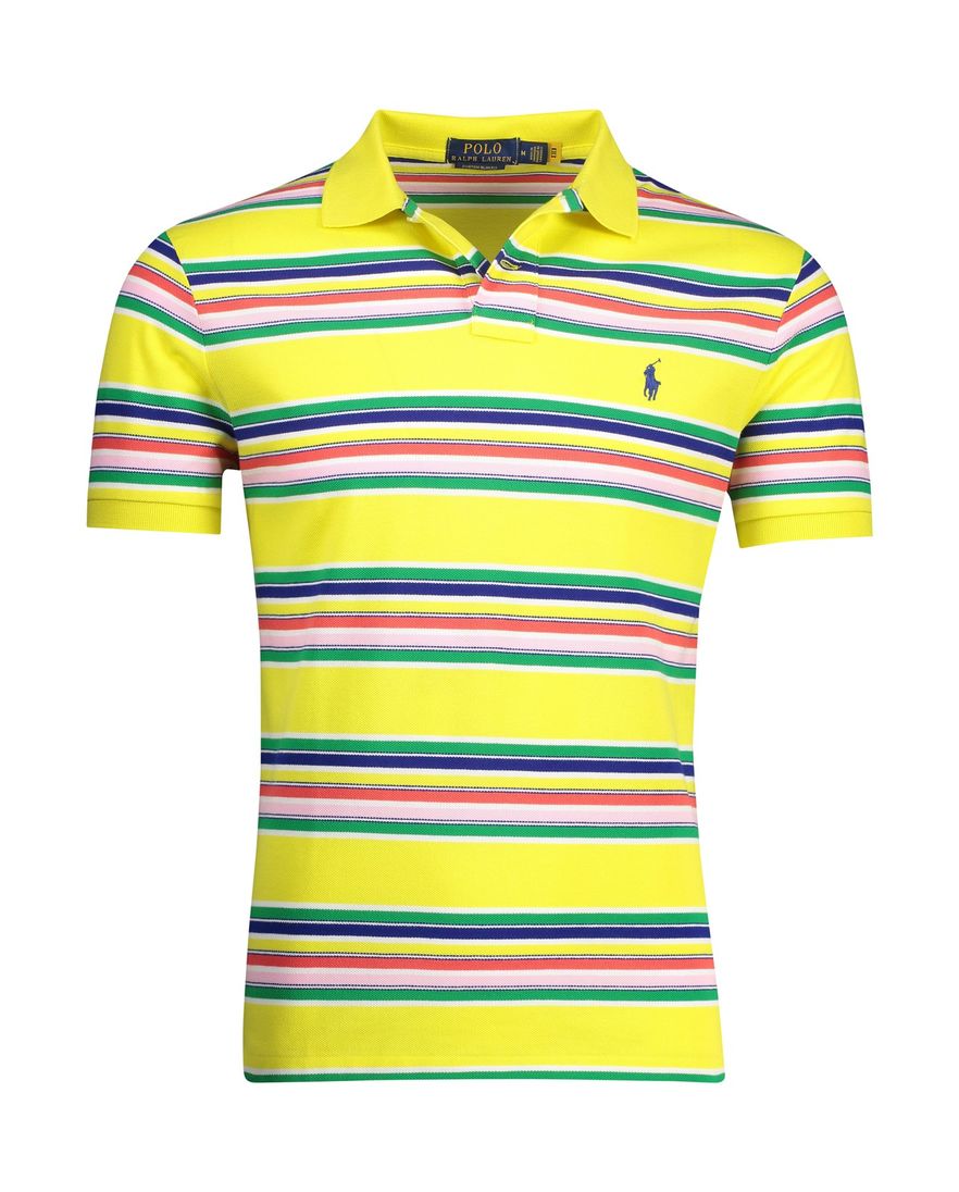 Polo Ralph Lauren polo geel gestreept