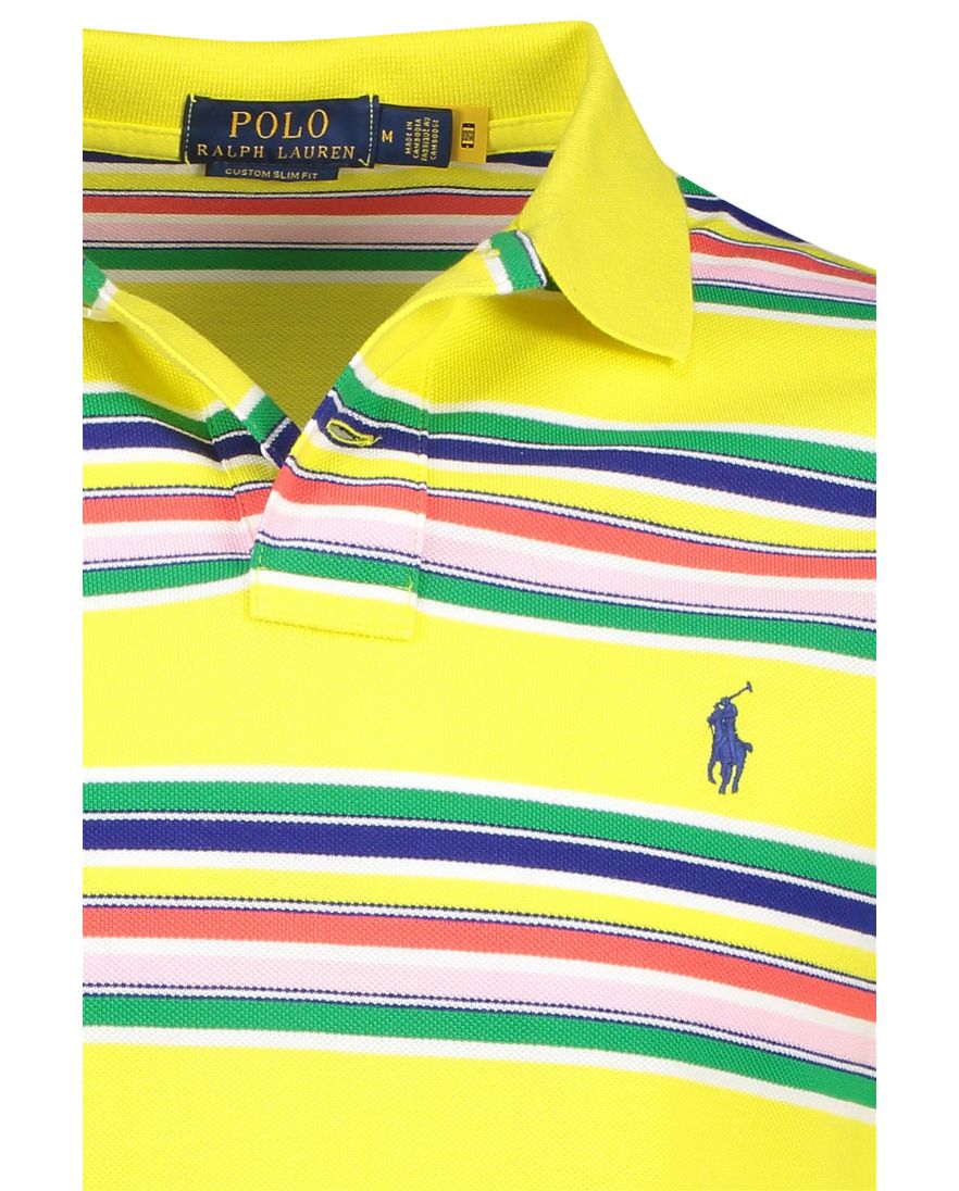 Polo Ralph Lauren polo geel gestreept