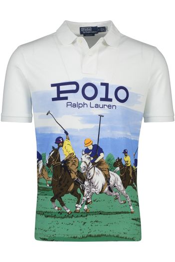 Polo Ralph Lauren Polo Ralph Lauren polo normale fit wit effen katoen
