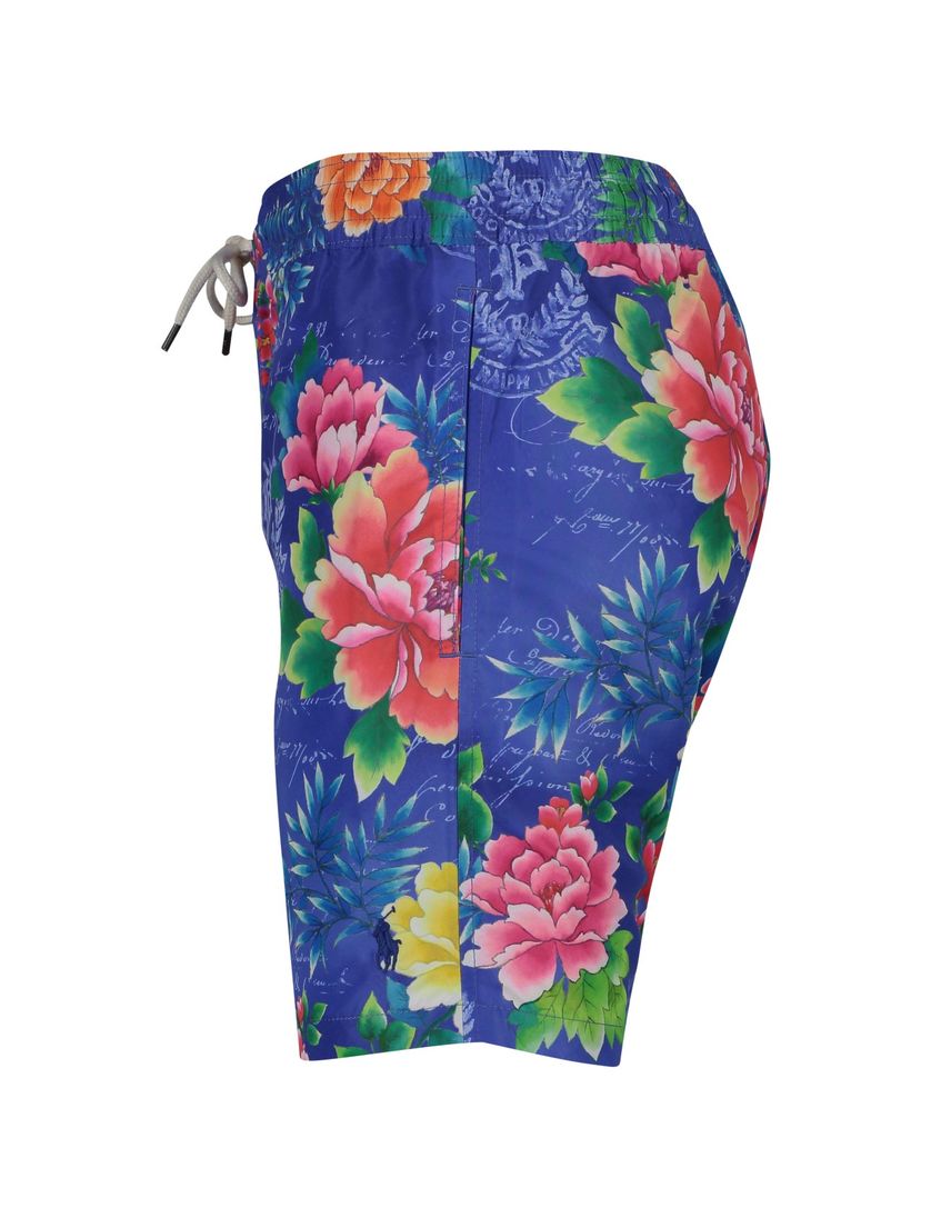 Polo Ralph Lauren zwemshort multicolor bloemen met touwsluiting