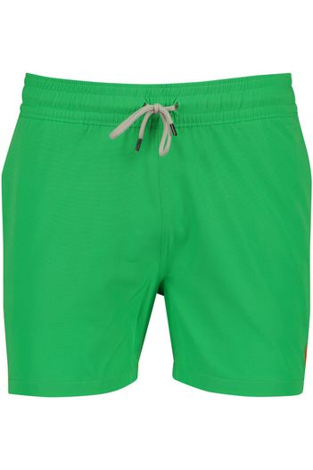 Polo Ralph Lauren Polo Ralph Lauren zwembroek knal groen met touwsluiting en elastische band