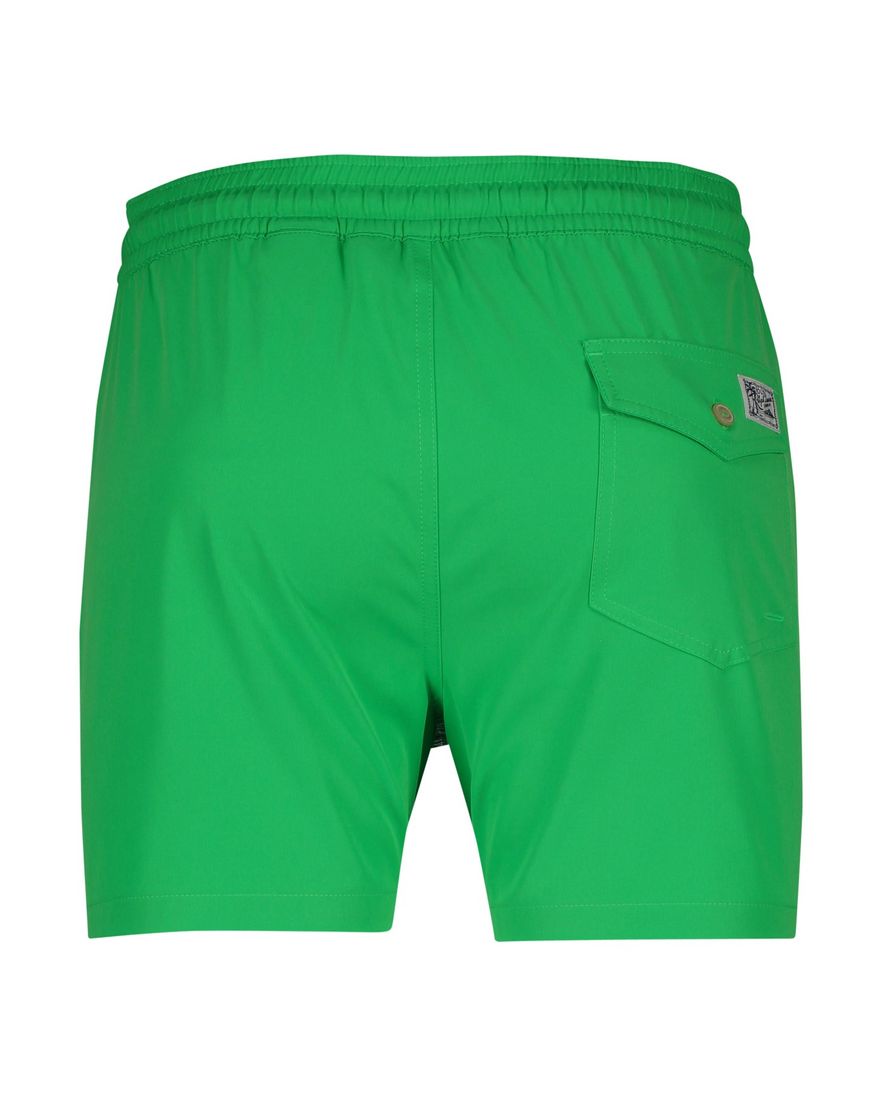 Polo Ralph Lauren zwembroek knal groen met touwsluiting en elastische band