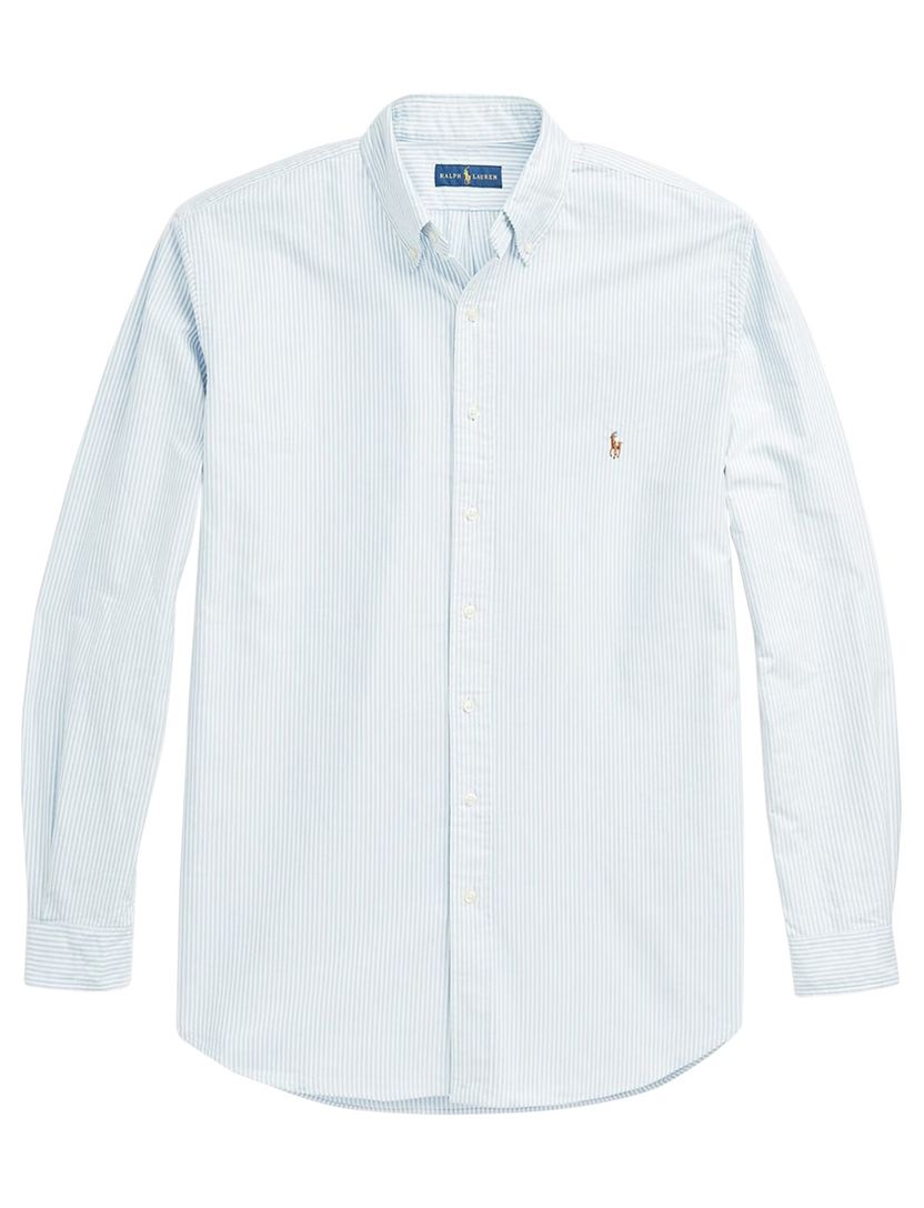Polo Ralph Lauren Big & Tall overhemd blauw katoen