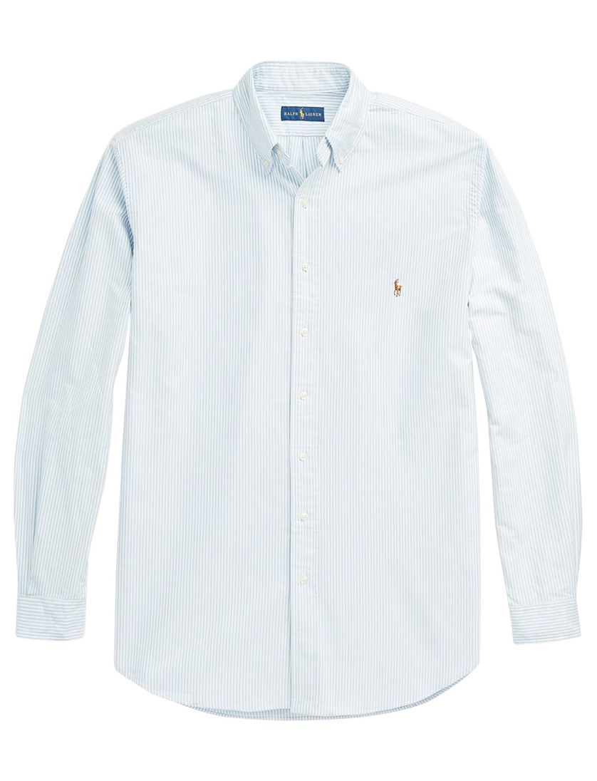 Polo Ralph Lauren Big & Tall overhemd blauw katoen