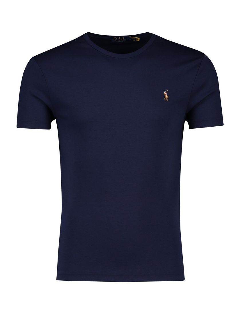 Polo Ralph Lauren t-shirt ronde hals donkerblauw