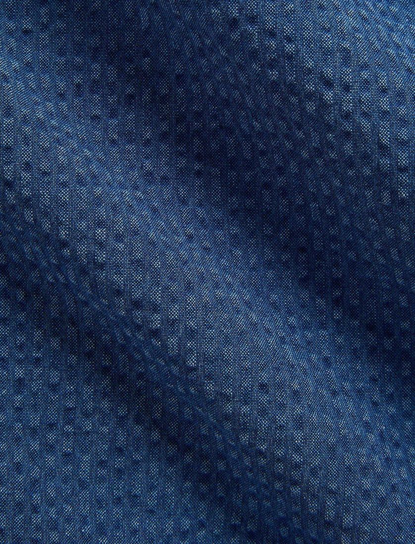 Polo Ralph Lauren casual overhemd korte mouw blauw