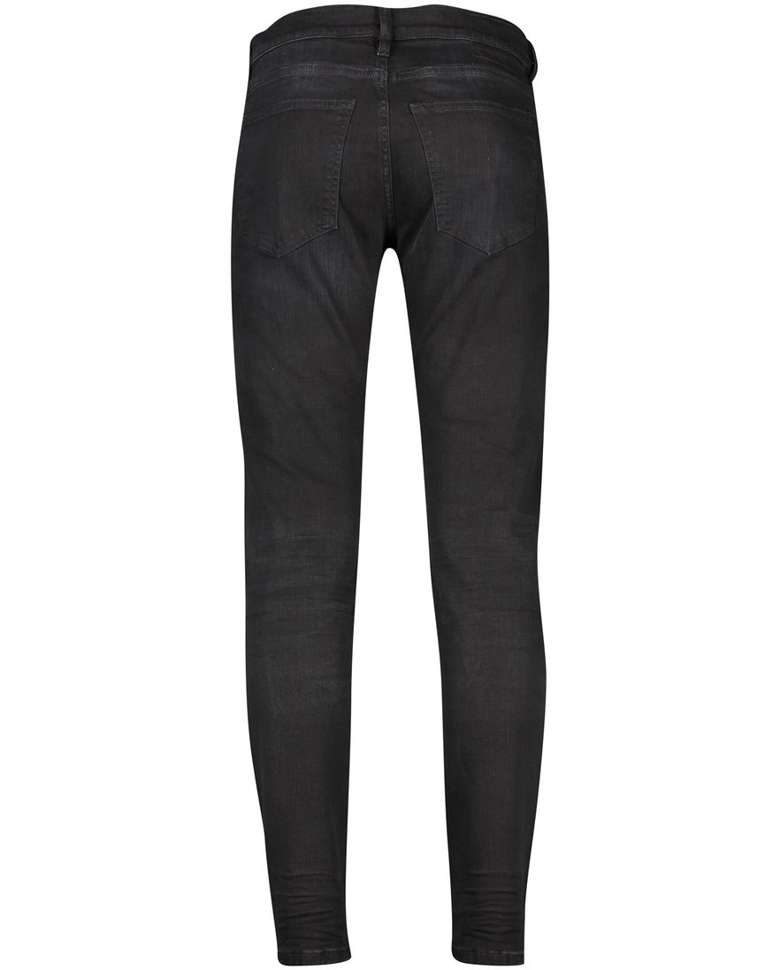 Diesel jeans D-strukt zwart effen katoen