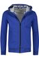 Airforce zomerjas blauw normale fit uni rits