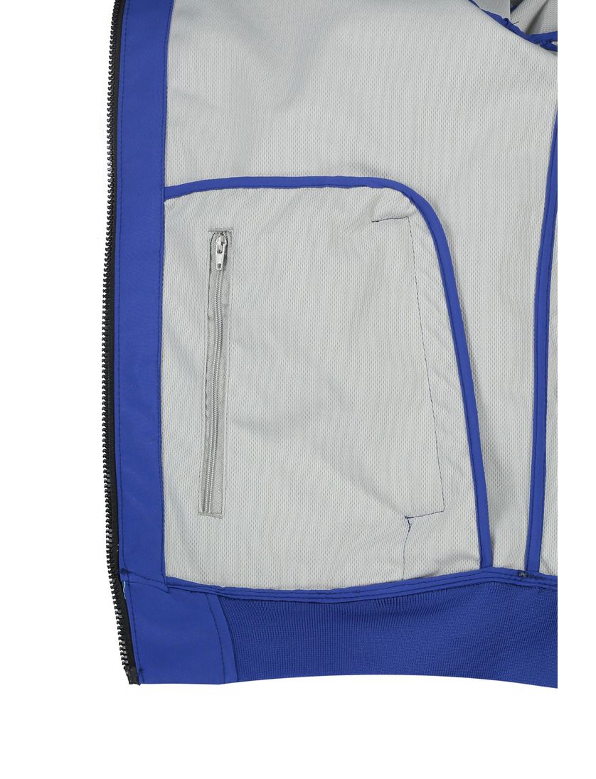 Airforce zomerjas blauw normale fit uni rits