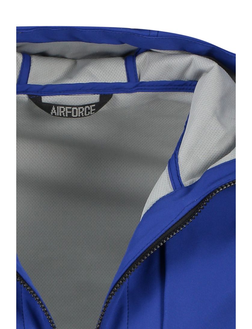 Airforce zomerjas blauw normale fit uni rits