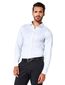 Desoto overhemd business lichtblauw effen katoen slim fit