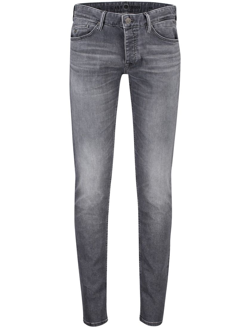 jeans Cast Iron grijs Riser slim fit