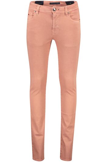 Tramarossa Tramarossa jeans roze effen katoen Leonardo