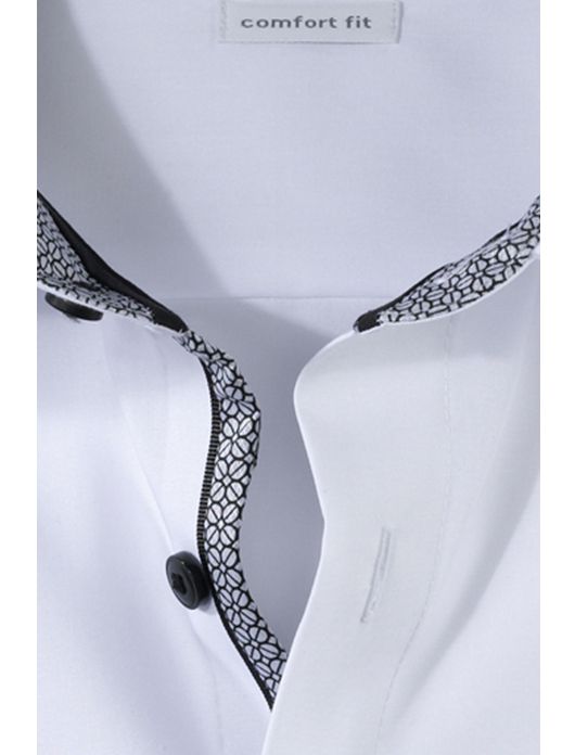 Olymp overhemd wit effen Comfort Fit