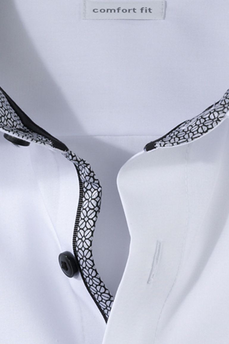 Olymp overhemd wit effen Comfort Fit