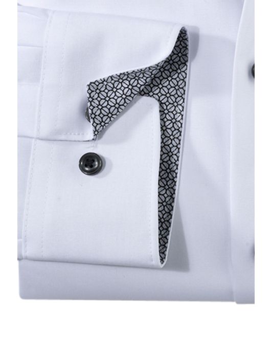 Olymp overhemd wit effen Comfort Fit