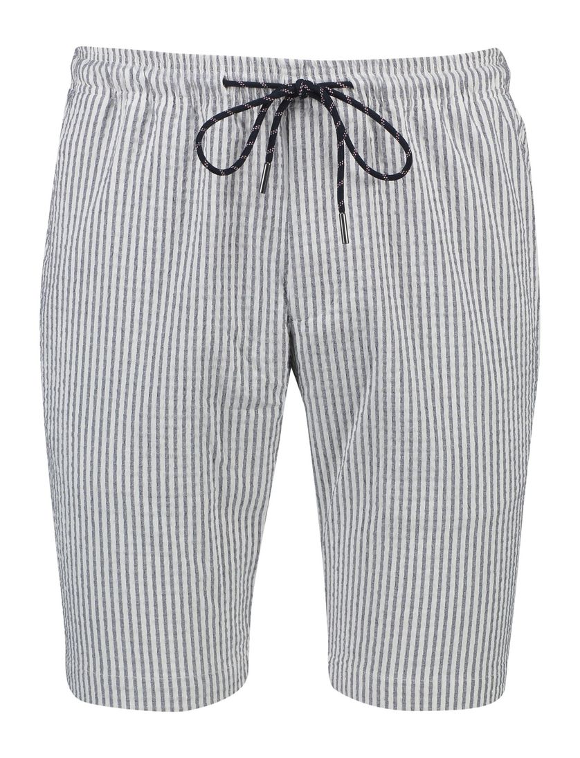 Tommy Hilfiger bermuda slim fit wijt grijs geruit