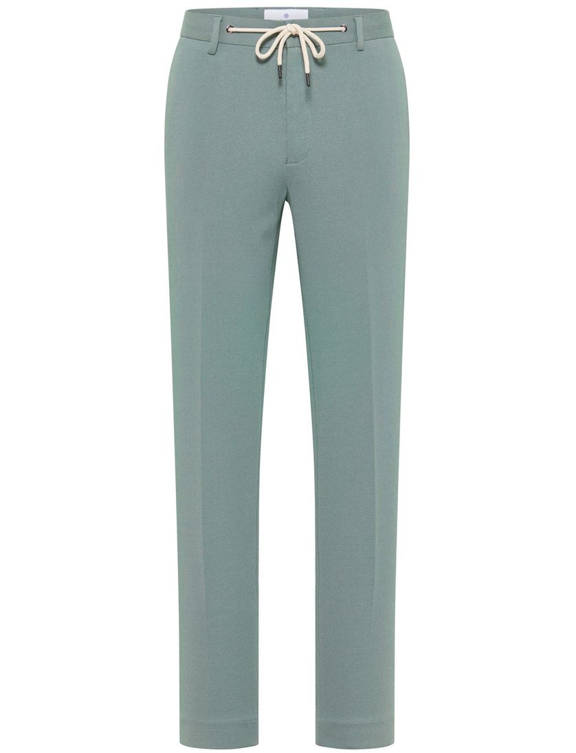 Blue Industry chino mix en match effen slim fit groen
