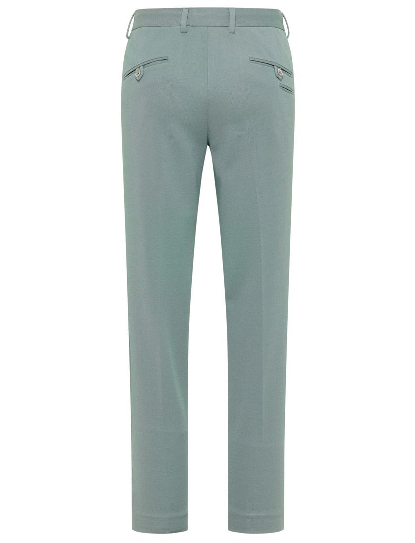 Blue Industry chino mix en match effen slim fit groen