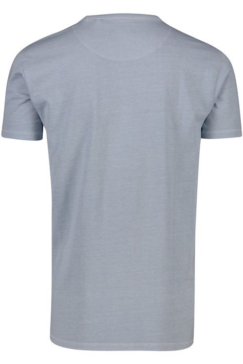 shirt lichtblauw Butcher of blue effen katoen