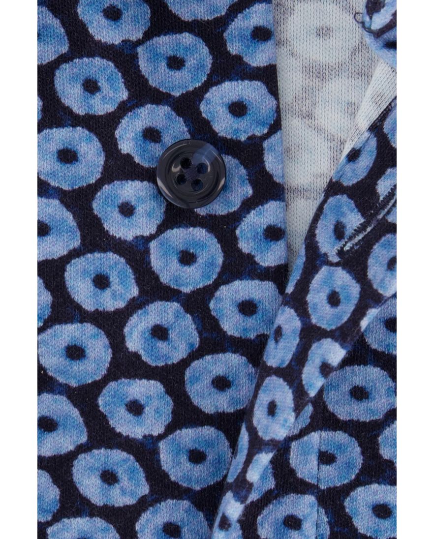 Blue Industry overhemd blauw slim fit lichtblauw