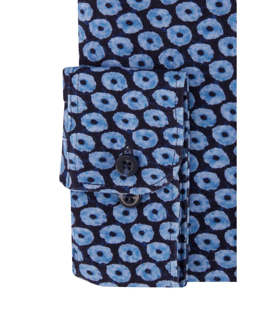 Blue Industry overhemd blauw slim fit lichtblauw