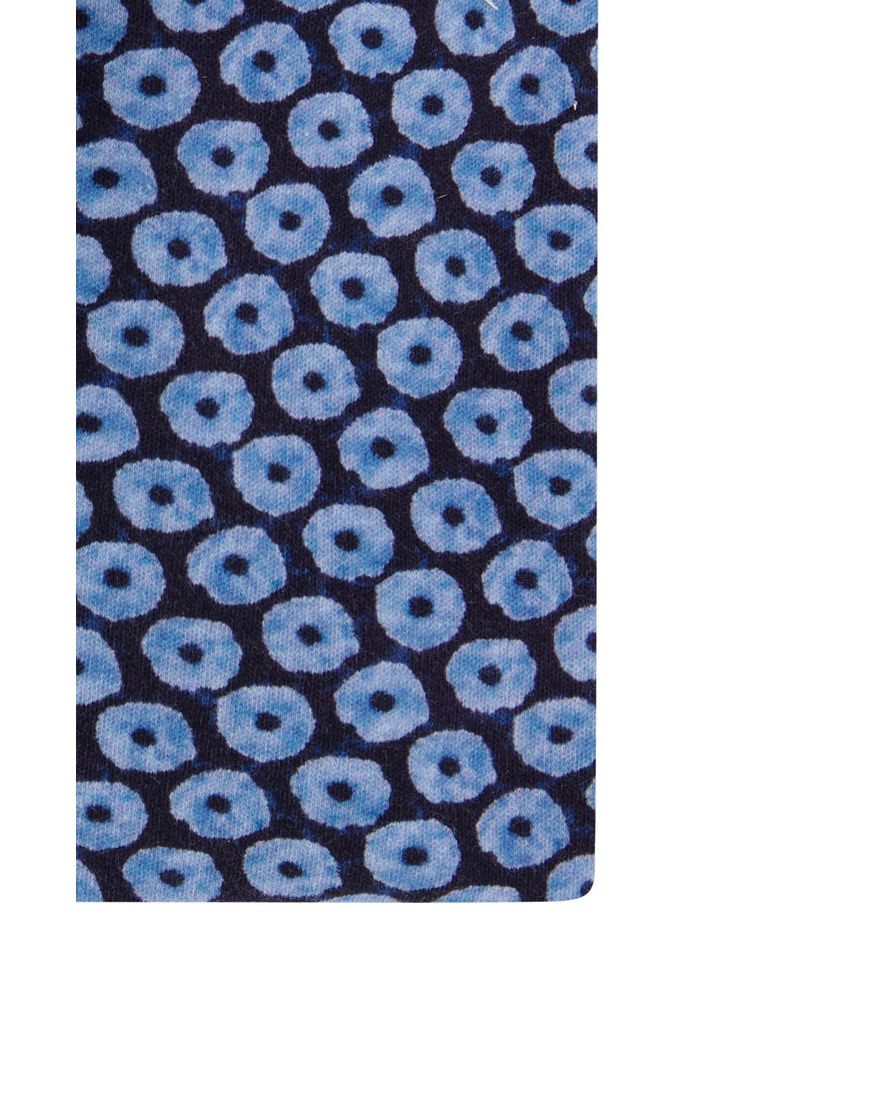 Blue Industry overhemd blauw slim fit lichtblauw