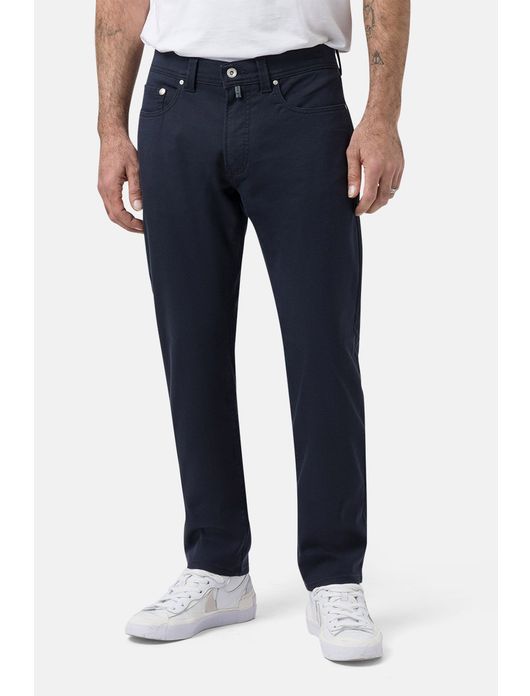 jeans Pierre Cardin donkerblauw effen