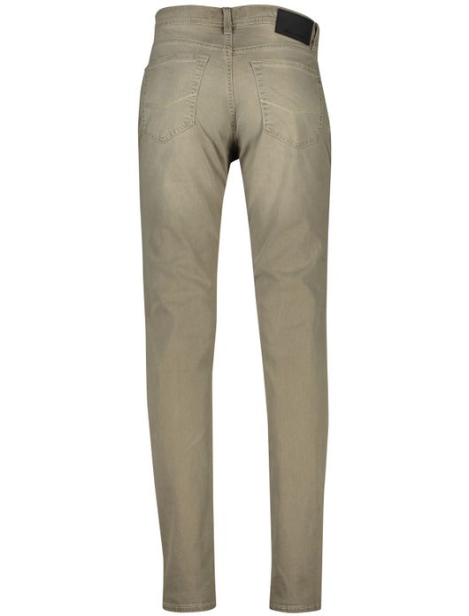 jeans Pierre Cardin bruin effen Lyon